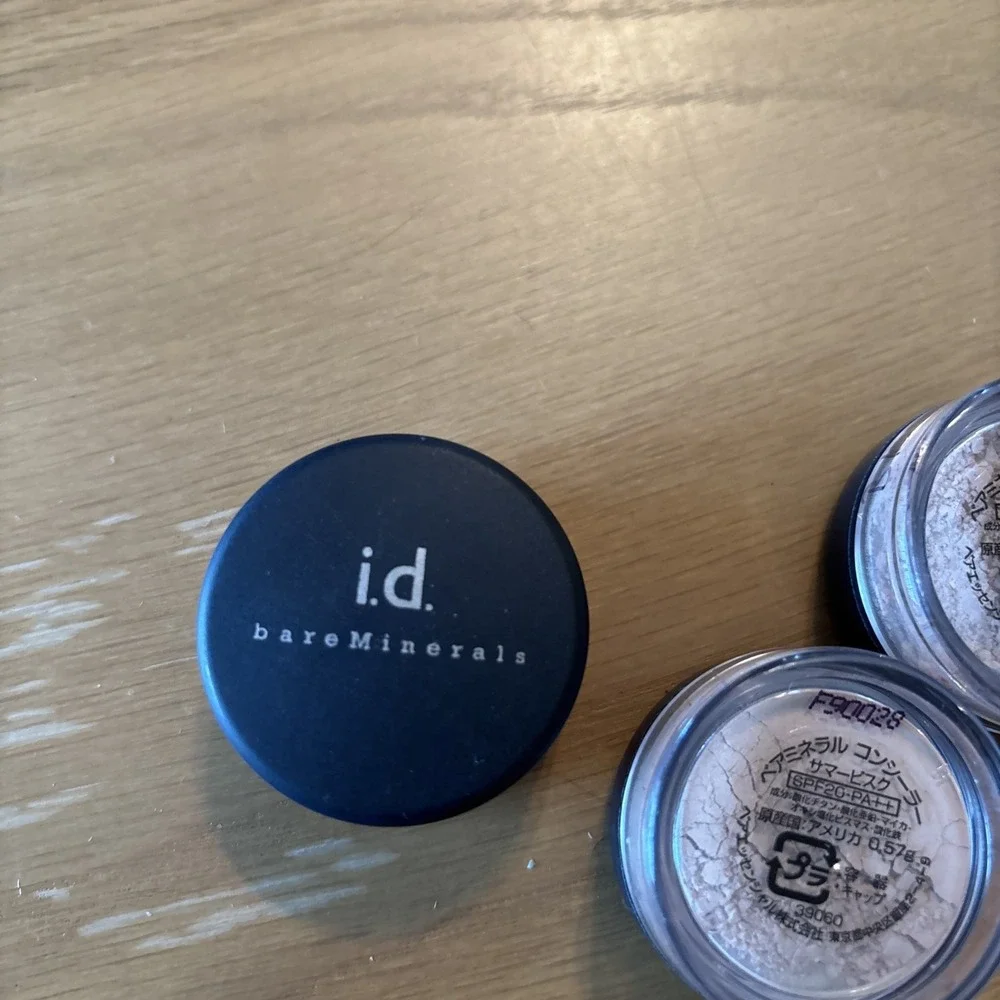 RARE LOT OF 3 🌸 bareMinerals i.d. MINERAL VEIL Setting Powder F90028 0.57g